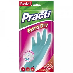 PACLAN PRACTI EXTRA DRY РЕЗИНОВЫЕ ПЕРЧАТКИ Р. L, ПАРА - фото 8395857