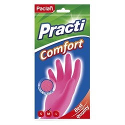 PACLAN PRACTI COMFORT ПЕРЧАТКИ РЕЗИНОВЫЕ L, ПАРА - фото 8395872