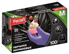 PACLAN ПЕРЧАТКИ НИТРИЛОВЫЕ 100ШТ., Р.M. ХОЗЯЙСТВЕННЫЕ.